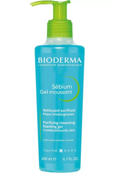 Bioderma-بیودرما--ژل-شوینده-سبیوم-پوست-چرب-