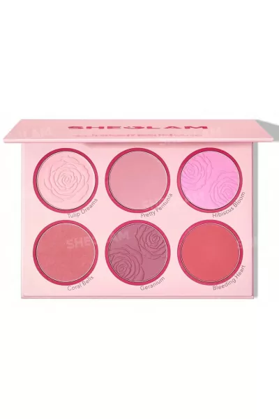 Sheglam-شیگلم-Blushing-Bouquet-پالت-رژگونه-رنگ-