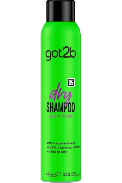 Got2b-گات‌-تو-بی-Apple-&-sandalwood-شامپو-خشک-تازه-کننده-مو-