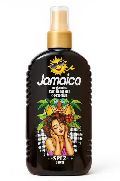 Jamaica-جامایکا--روغن-آفتاب-برنزه-کننده-نارگیل-