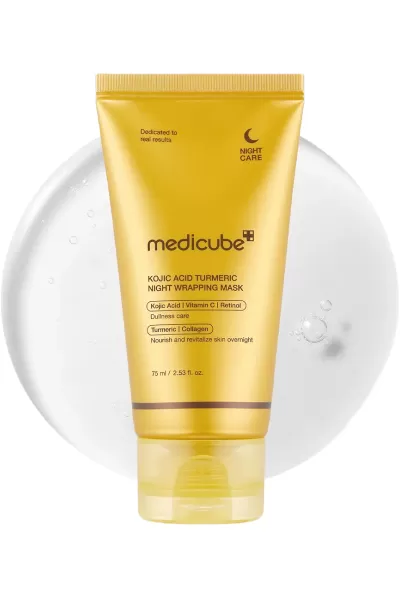 Medicube-مدی-کیوب--ماسک-شب-پیلاف-کوجیک-اسید-+-زردچوبه-