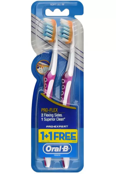 Oral-B-اورال-بی-Pro-Flex-پک-۲-تایی-مسواک-