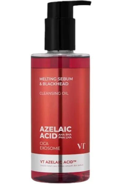 VT Cosmetics وی‌تی کازمتیک  پاک کننده روغنی آزلائیک اسید 