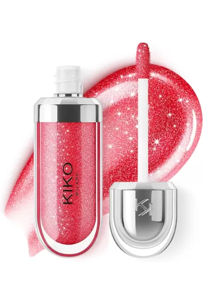 KIKO-کیکو-12-Pearly-Amaryllis-Red-لیپ-گلاس-سه-بعدی-سری-3D-Hydra-رنگ-