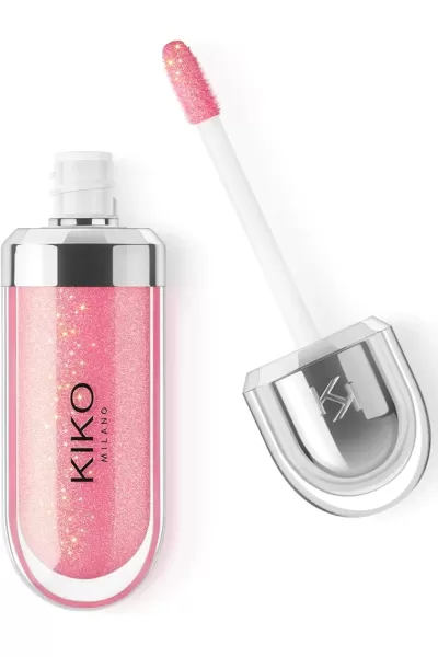KIKO-کیکو-26-Sparkling-Hibiscus-Pink-لیپ-گلاس-سه-بعدی-سری-3D-Hydra--رنگ-