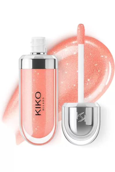 KIKO-کیکو-03-Pearly-Apricot-لیپ-گلاس-سه-بعدی-سری-3D-Hydra-رنگ-