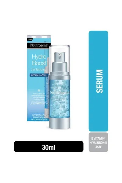 Neutrogena-نوتروژینا--سرم-آبرسان-هیدرو-بوست-ویتامین-E-+-هیالورونیک-اسید-