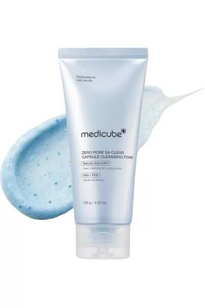Medicube-مدی-کیوب--فوم-سالیسیلیک-اسید-کپسولی-پوست-چرب-