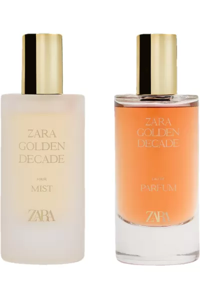 ZARA-زارا--عطر-زنانه-گلدن-دکید-ادوپرفیوم-+-اسپری-مو-