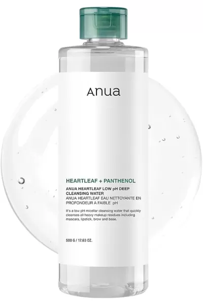Anua آنوا PH میسلار واتر تسکین‌دهنده و متعادل‌کننده 