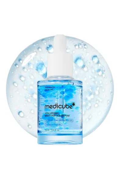Medicube-مدی-کیوب--سرم-هیالورونیک-اسید-و-مولتی-پپتاید-مدی-کیوب-آبرسان-و-جوانساز-پوست-Hyaluronic-Multi-Peptide-Serum-