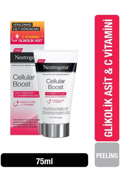 Neutrogena-نوتروژینا-Cellular-Boost-اسکراب-لایه-بردار-