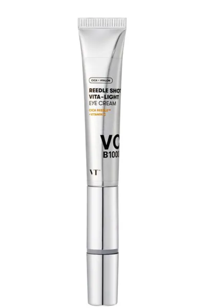 وی‌تی کازمتیک (VT Cosmetics) وی‌تی کازمتیک (VT Cosmetics)  کرم دور چشم روشن کننده ویبره دار ویتا لایت ریدل شات 