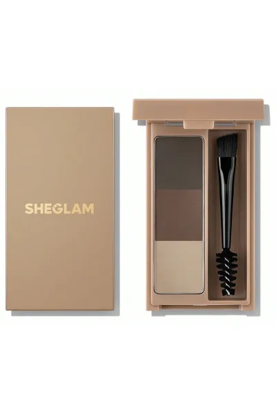 Sheglam-شیگلم-Brown-پالت-ابرو-سه-رنگ--مدل-رنگ-