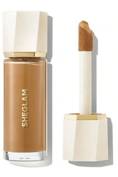خرید و قیمت میکس درخشان کننده کرم‌پودر Sunburst Glow Mixer رنگ Medium Tan Neutral Sheglam  شیگلم اصل