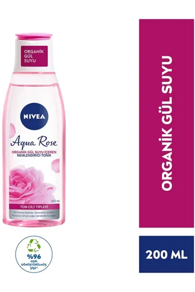 NIVEA-نیوآ--تونر-آبرسان-ارگانیک-گل-رز-