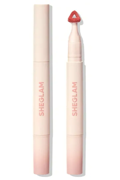Sheglam شیگلم  پاف لیپ مات مخملی رنگ 136 Blush Whip 
