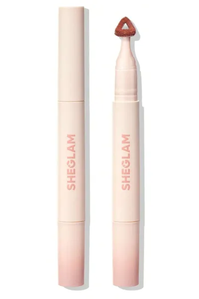 Sheglam شیگلم  پاف لیپ مات مخملی رنگ 523 Brûlée 