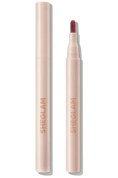 خرید و قیمت مداد لب مایع و تینت لب شیگلم مدل True Stain Liquid Lip Liner رنگ 110 Pinky Promise Sheglam  شیگلم اصل