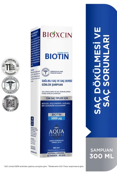 BIOXCIN-بیوکسین--شامپو-تخصصی-ضد-ریزش-مو-بیوتین-