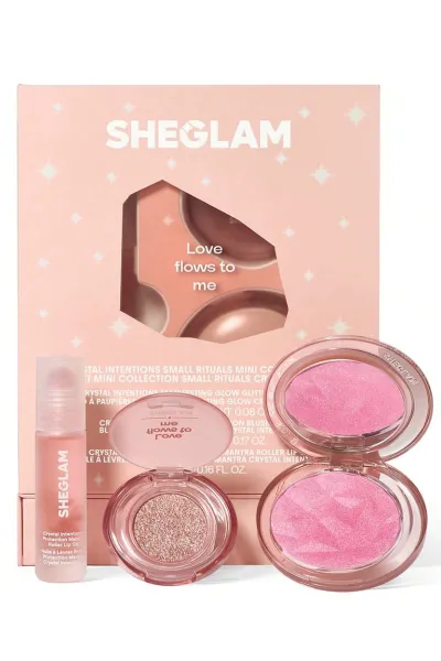 Sheglam-شیگلم--مجموعه-مینی-کریستال-اینتنشنز-رز-کوارتز-