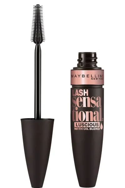 Maybelline New York میبلین نیویورک Black ریمل حجم دهنده و نرم کننده رنگ 