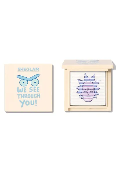 خرید و قیمت پودر فیکس Mega Genius کالکشن Rick and Morty x Sheglam  شیگلم اصل