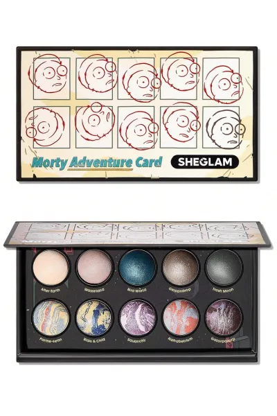 Sheglam-شیگلم--پالت-سایه-پخته-The-Adventures-Of-Morty-کالکشن-Rick-and-Morty-x-