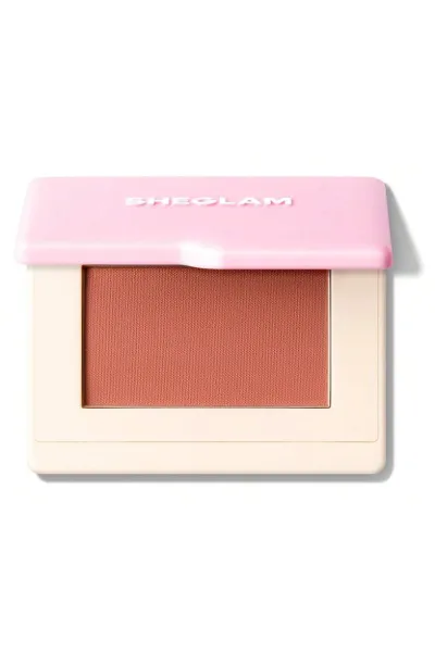 خرید و قیمت رژگونه پودری مدل Dream touch  رنگ Hush Hush Sheglam  شیگلم اصل
