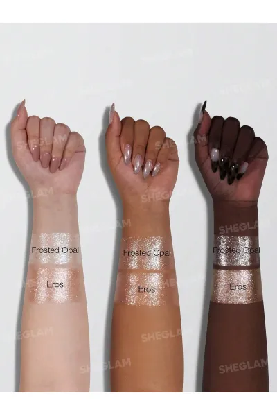  تصویر 7 : Sheglam شیگلم  روغن بدن هایلایتر و براق کننده Sunlit Silk رنگ Eros  