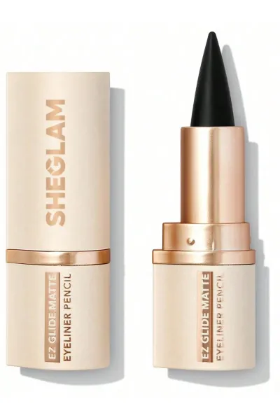 Sheglam شیگلم  مداد چشم مات و روان EZ Glide Matte Eyeliner Pencil رنگ مشکی 