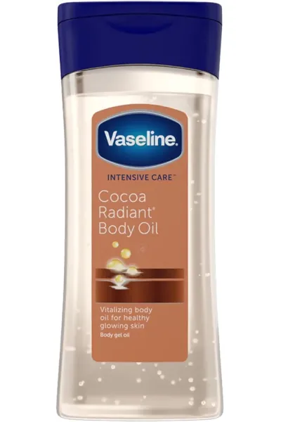 Vaseline وازلین  ژل روغن بدن آبرسان و درخشان کننده کاکائو رادیانت 