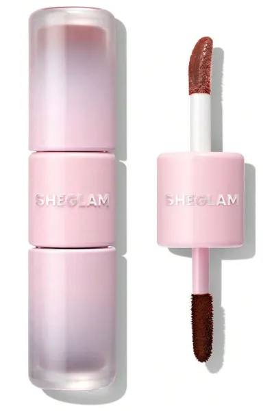 خرید و قیمت تینت لب پیل‌آف و برق لب دو سر رنگ Mocha Cream Sheglam  شیگلم اصل