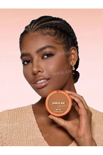  تصویر 7 : پودر فیکس و محافظت کننده SPF 30 رنگ Cocoa Loco شیگلم Sheglam 