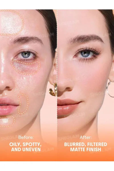  تصویر 1 : پودر فیکس و محافظت کننده SPF 30 رنگ Bisque شیگلم Sheglam 
