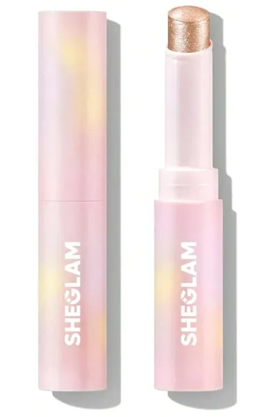 سایه استیکی ژله‌ای کریستال رنگ Champagne Gleam شیگلم Sheglam