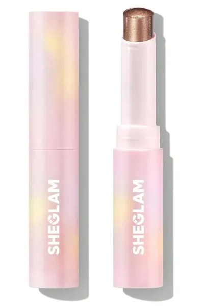 سایه استیکی ژله‌ای کریستال رنگ Satin Suede شیگلم Sheglam