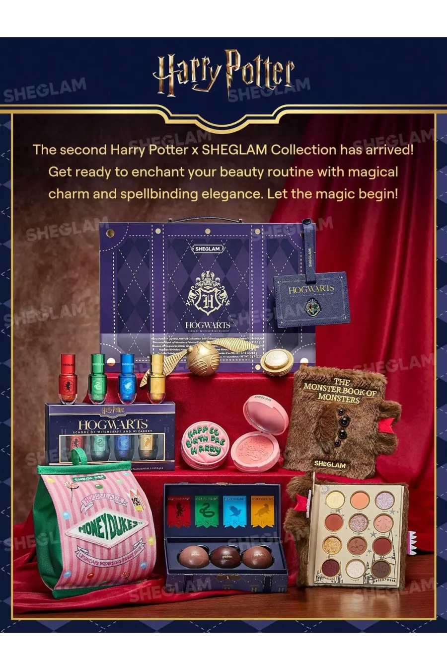 فرمولاسیون و ترکیبات شاخص پالت سایه کلکسیونی هری پاتر مدل Monster Book Of Monsters شیگلم Sheglam (Sheglam Harry Potter™ X SHEGLAM Monster Book Of Monsters Palette) فرمولاسیون و ترکیبات شاخص پالت سایه کلکسیونی هری پاتر مدل Monster Book Of Monsters شیگلم Sheglam (Sheglam Harry Potter™ X SHEGLAM Monster Book Of Monsters Palette)