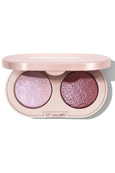 سایه چشم دو رنگ پخته شده ژله‌ای براق رنگ Ultraviolet Strobe شیگلم Sheglam