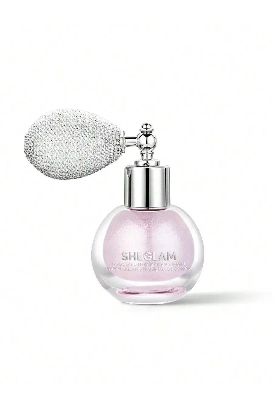 خرید اسپری هایلایتر و براق کننده بدن Go Go Glow رنگ Love Bomb شیگلم Sheglam اصل و اورجینال از زینوشاپ