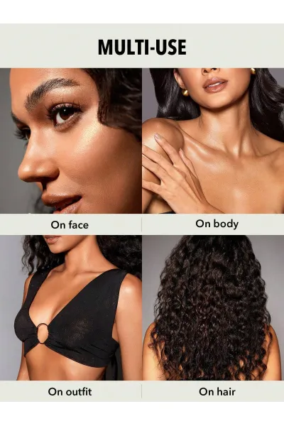  تصویر 5 : اسپری هایلایتر و براق کننده بدن Go Go Glow رنگ Frosted Opal شیگلم Sheglam 