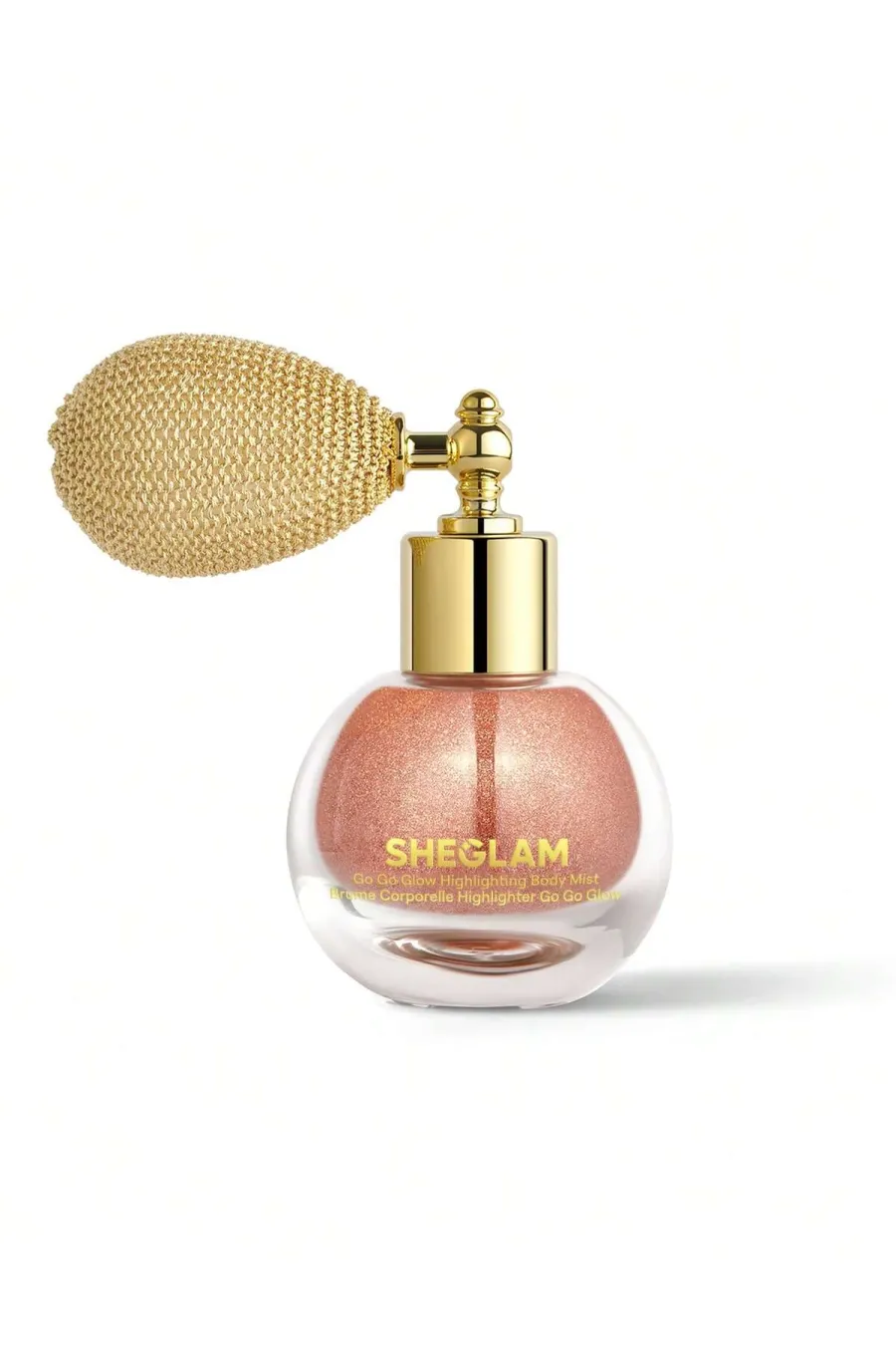 خرید اسپری هایلایتر و براق کننده بدن Go Go Glow رنگ زرشکی درخشان Crimson Sparkle شیگلم Sheglam اصل و اورجینال از زینوشاپ
