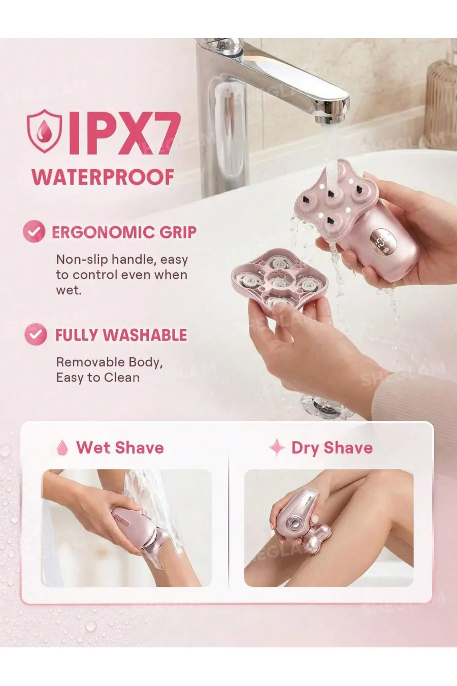 روش استفاده از شیور ۵ بعدی شیگلم sheglam
