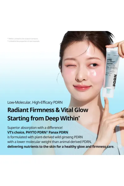  تصویر 8 : کرم ضد آفتاب آبرسان و سبک ایر کلود PDRN وی‌تی کازمتیک VT Cosmetics 