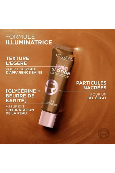  تصویر 30 : پرایمر لومی گلوشن رنگ 902 درخشش روشن Light Glow لورال پاریس L'Oreal Paris 