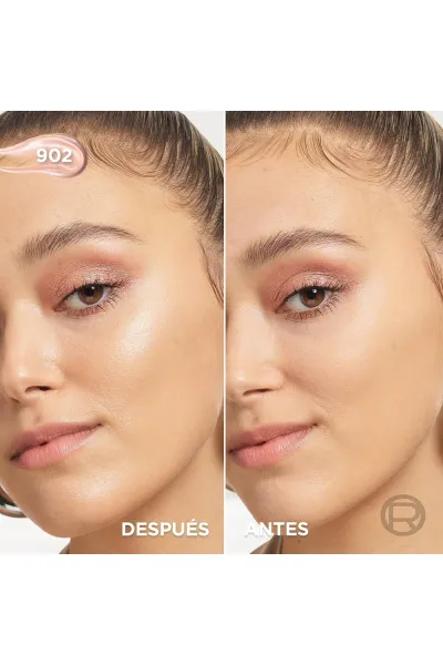  تصویر 3 : پرایمر لومی گلوشن رنگ 902 درخشش روشن Light Glow لورال پاریس L'Oreal Paris 