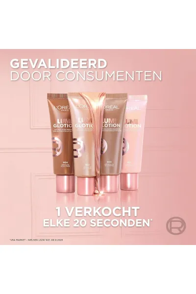  تصویر 37 : پرایمر لومی گلوشن رنگ 902 درخشش روشن Light Glow لورال پاریس L'Oreal Paris 