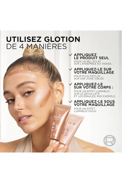 تصویر 19 : پرایمر لومی گلوشن رنگ 904 درخشش گرم و عمیق Deep Glow لورال پاریس L'Oreal Paris 