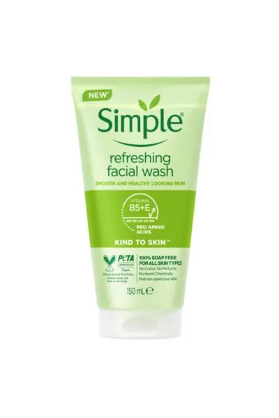 Simple-سیمپل-Refreshing-ژل-شست-و-شوی-صورت-پوست-مختلط-