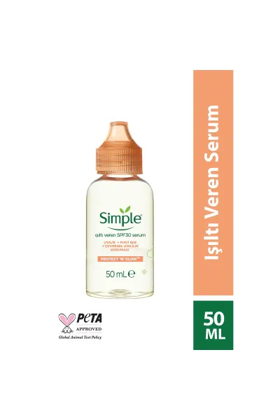 Simple-سیمپل-Spf-30-سرم-جوانساز-و-ضدآفتاب-